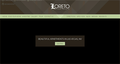 Desktop Screenshot of loreto-apartments.com